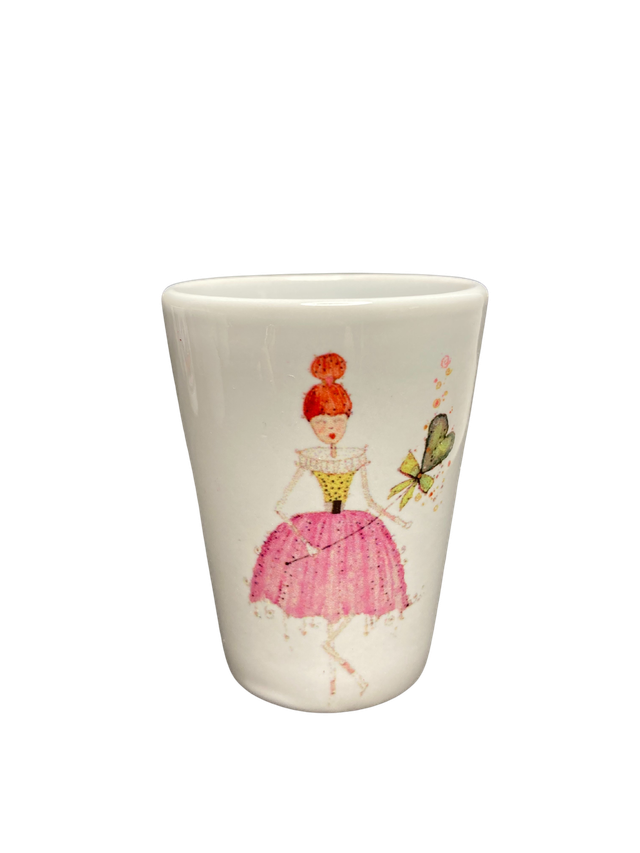 Schnapsglas Keramik "Prinzessin"