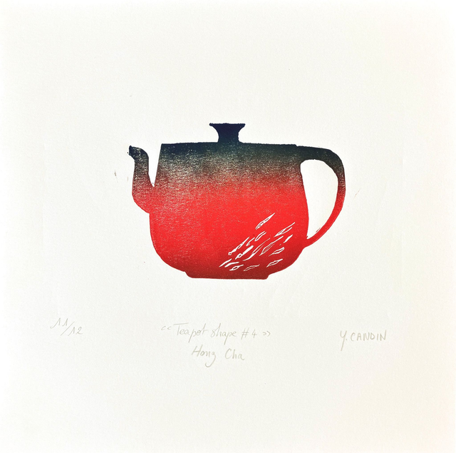 Teapot Shape #04 " Hong Cha "
