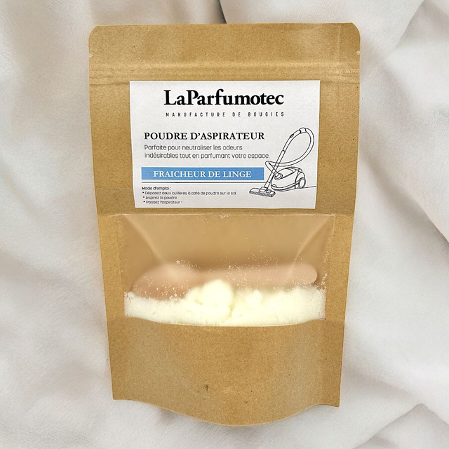 Poudre d&#039;aspirateur fraicheur de linge 150gr
