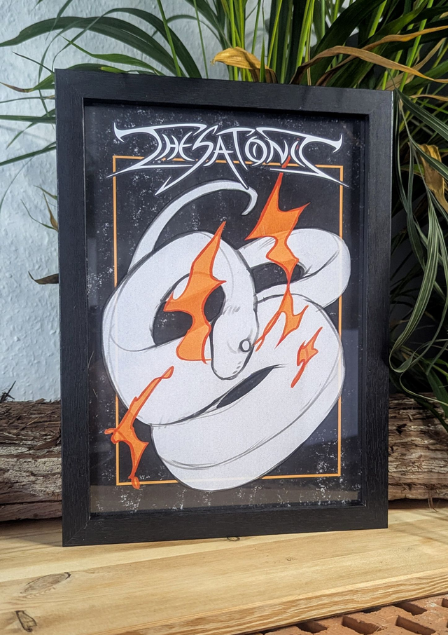 Flames Print 
