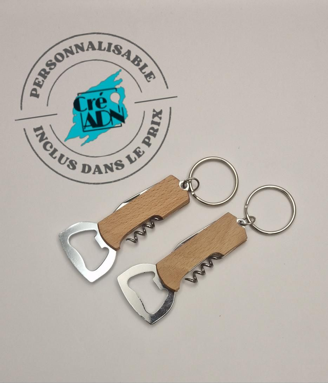 Tire-bouchon porte-clés