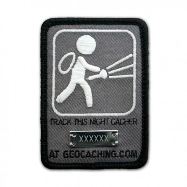 Travel Patch Night Cache (Glow in the dark)