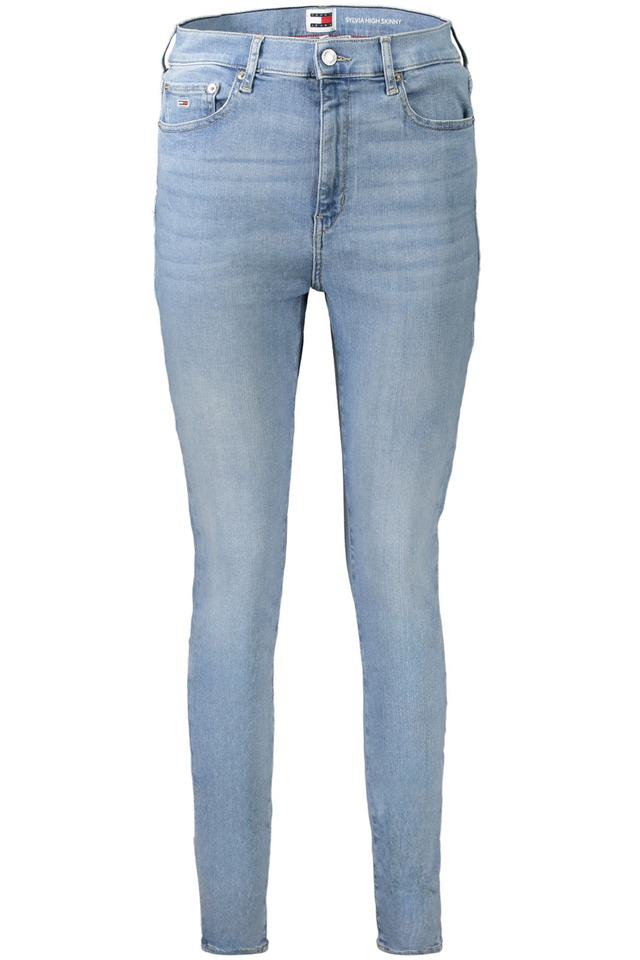 10176TOMMY HILFIGER JEANS DENIM DONNA AZZURRO