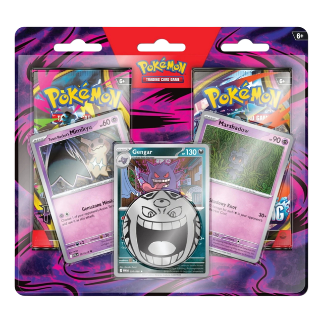 Pokémon TCG: Enhanced 2-Pack Blister - Gengar (toimitus vko 45)