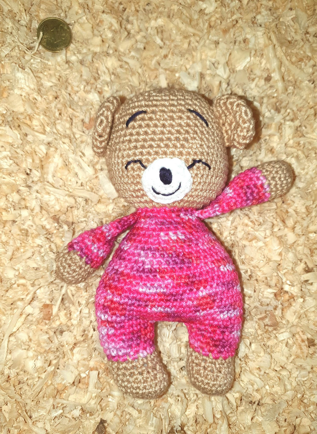 Eden en pyjama dégradé fushia