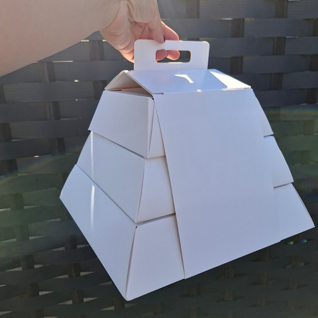 BOX PIRAMIDE CON AZA