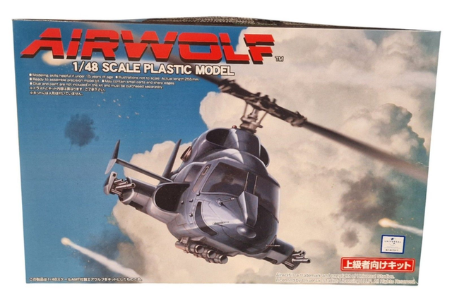 Airwolf 1/48 scale plastic model kit