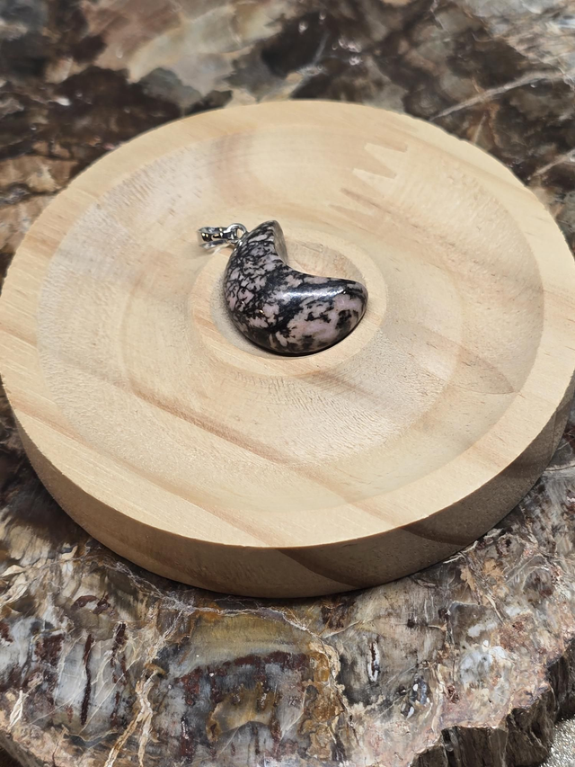 Pendentif Rhodonite