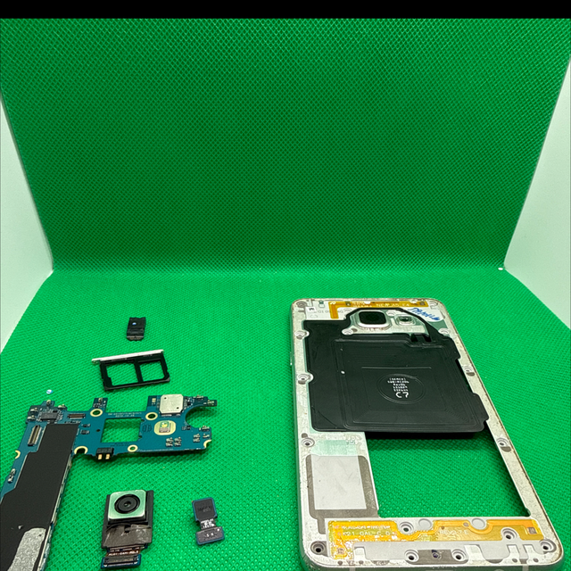 *0963-Samsung Galaxy A5 2016 Ersatzteile Set Mainboard Kamera NFC Frame