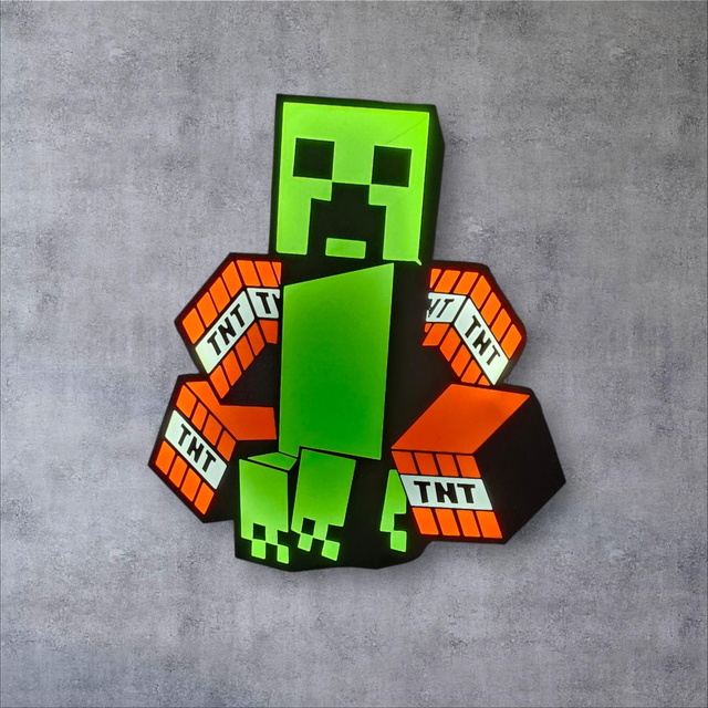 Veilleuse décorative - Creeper Minecraft