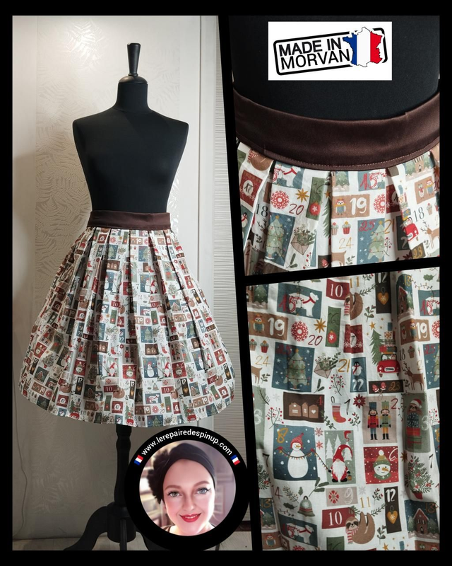 Jupe Modèle Calendrier Casse-noisette T46/48