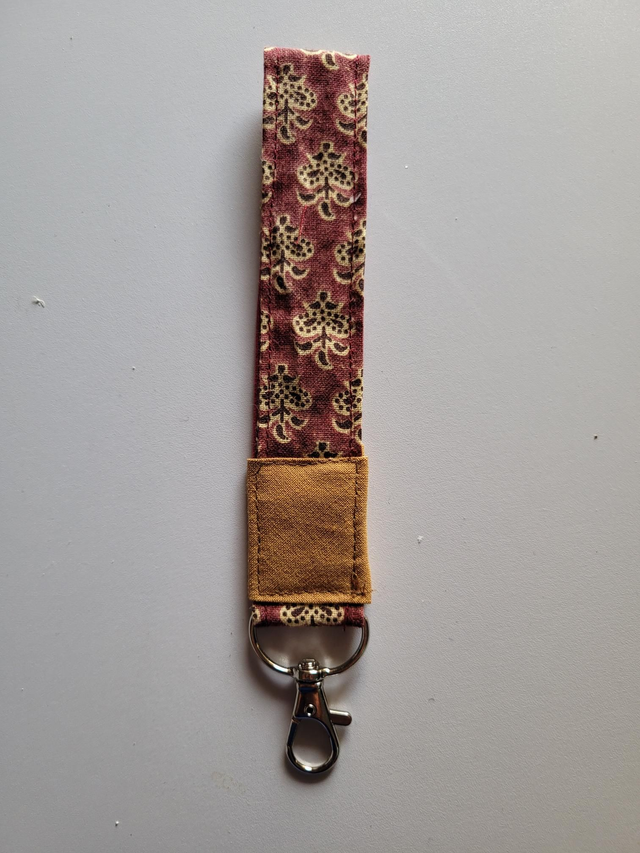 Porte clef tissu