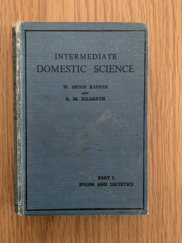 Intermediate Domestic Science, Part 1 Foods and Dietetics