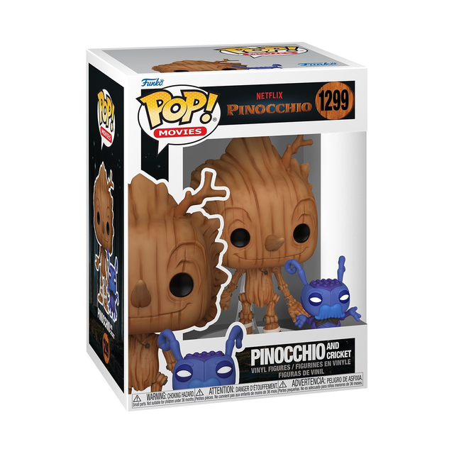 Funko Pop! Movies: Pinocchio (Netflix) - Pinocchio & Cricket