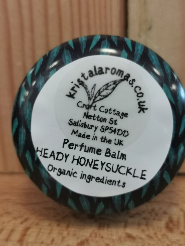 Perfume Balm "Heady Honeysuckle." 10g