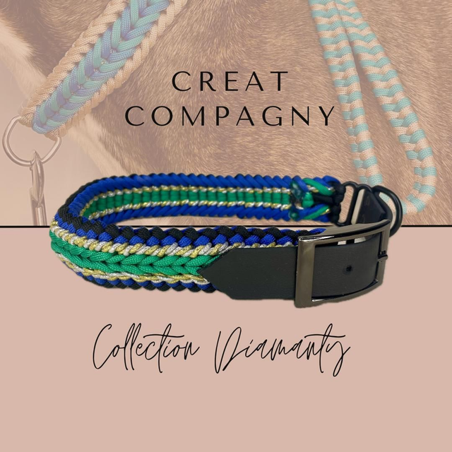 Collier &quot;Moldavit&quot;