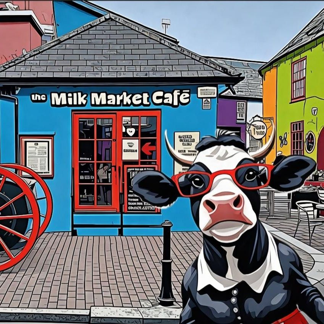 Deirdre the Milky Moo @ the Milk Market, Kinsale