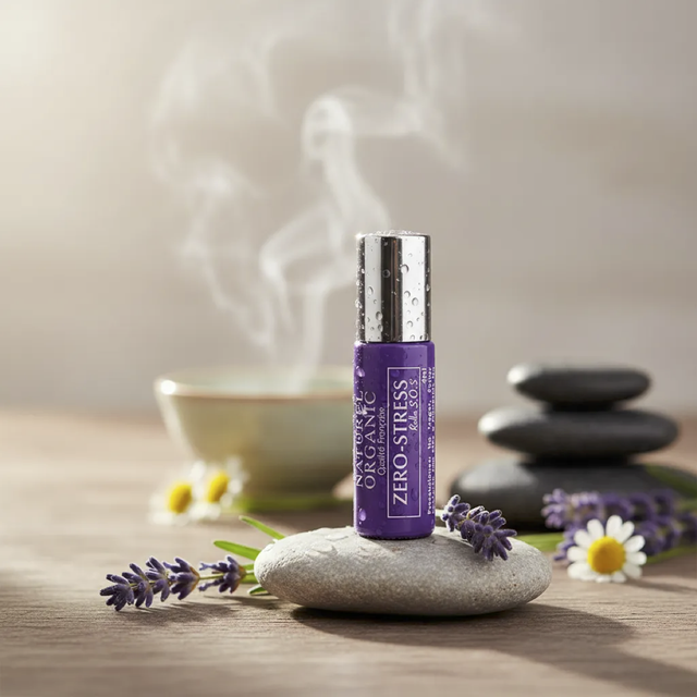 Roll on Zero Stress 4ml, Ansiedad y Estrés, Naturel Organic
