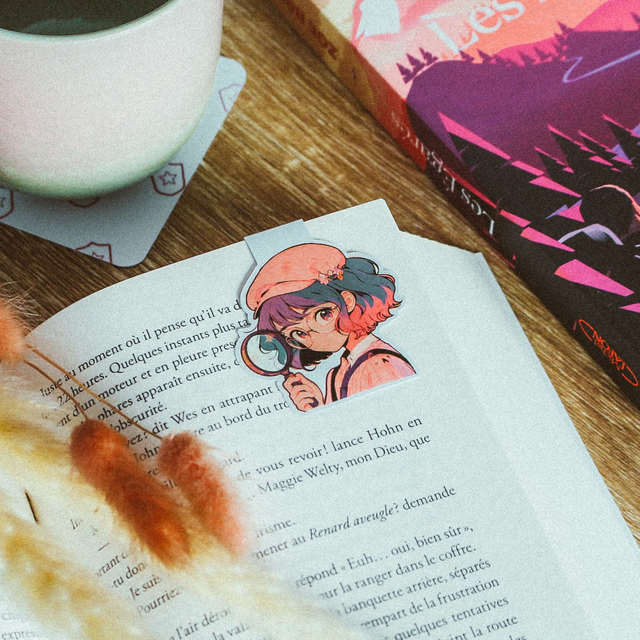 05 - Marque-Pages Magnétique - Enquêtrice