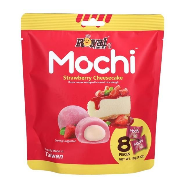 Royal Family Mochi Strawberry Cheese Cake 120g