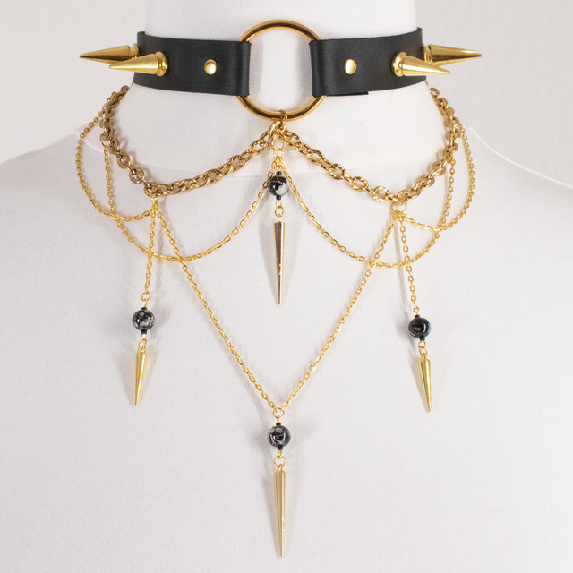 Achlys - Choker doré