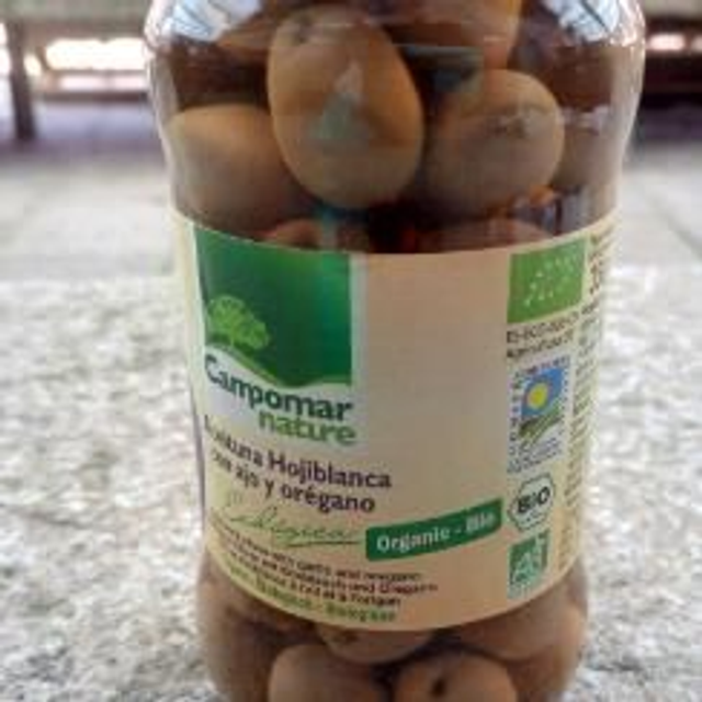 aceitunas con Ajo y Orégano