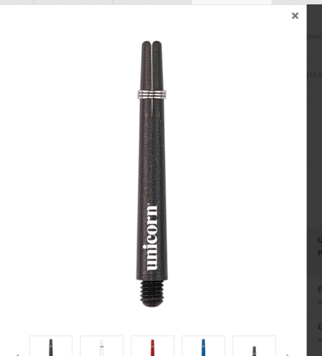 Unicorn GRIPPER 3 SHAFT Medium Black 054722787039