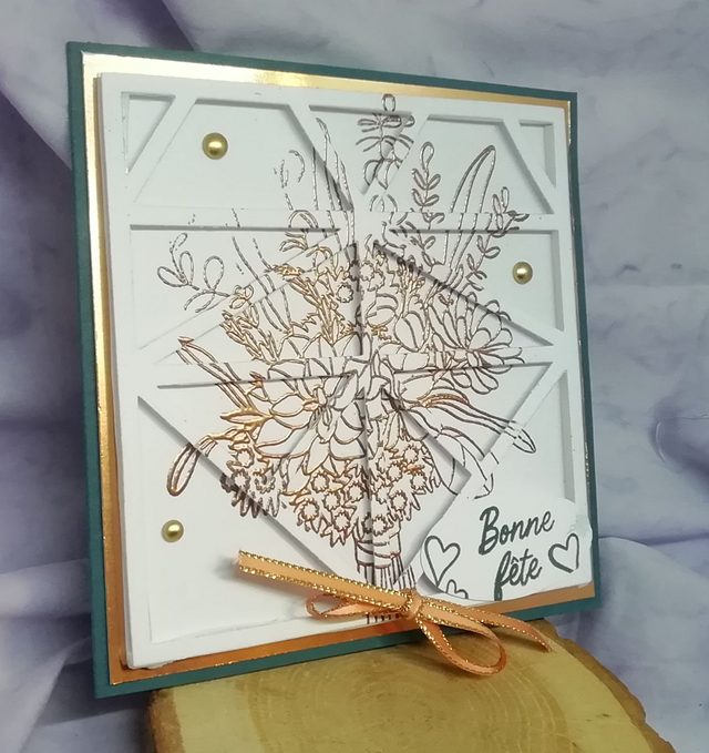 Carte bonne fête 3 D