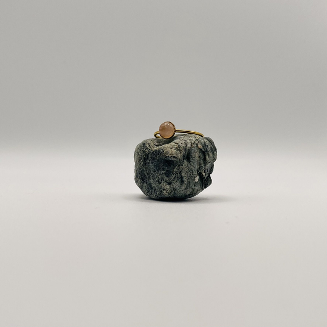 Bague Thelma - lune orange