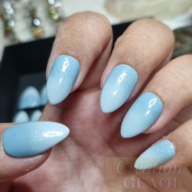 Babyboomer bleu pailleté little Amande xs 