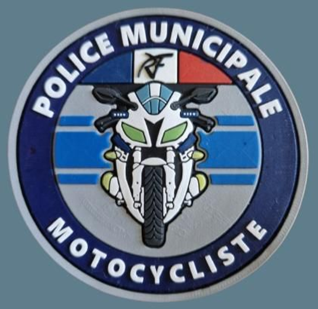 Patch pvc PM Motocycliste 