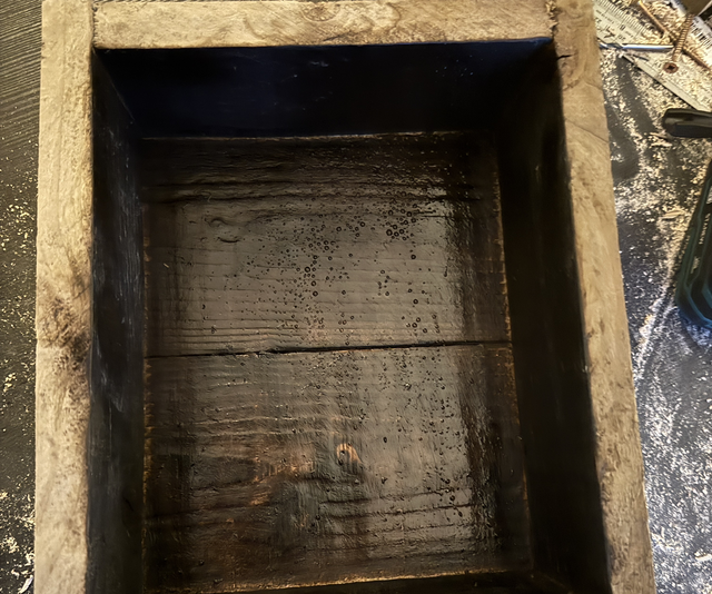 Handmade Wooden Seed Tray