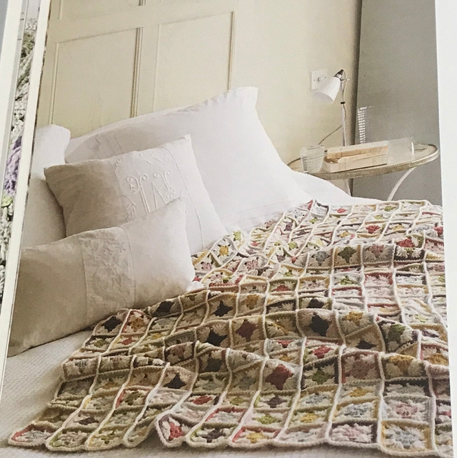 Springtime Throw - Crochet Pattern - CRD01