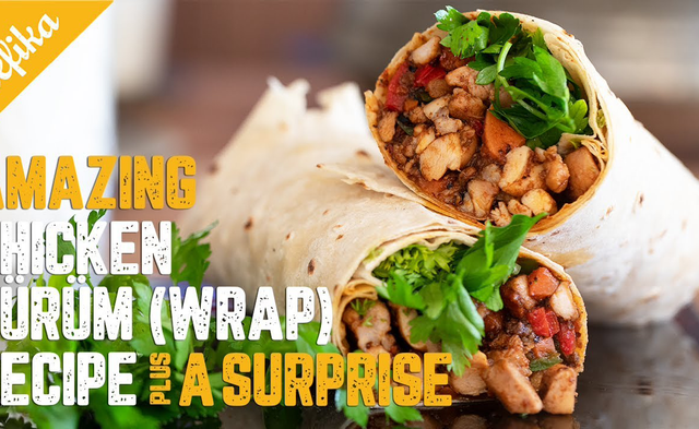 Dürüm Chicken Wrap