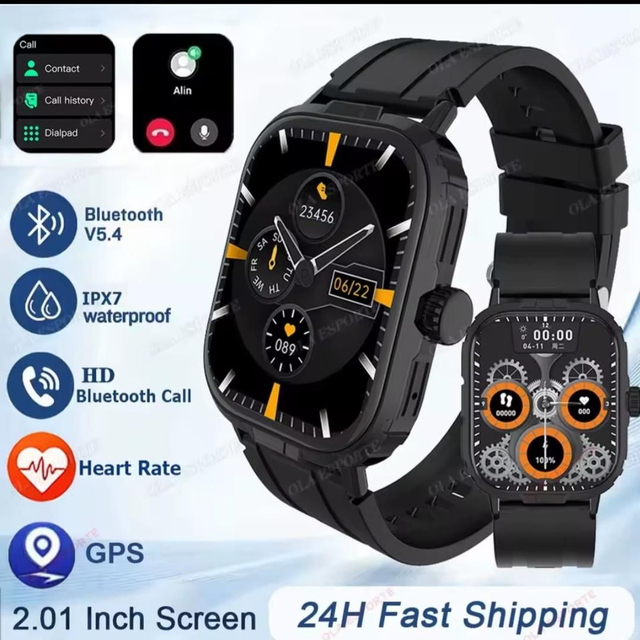 Montre connectée Noir