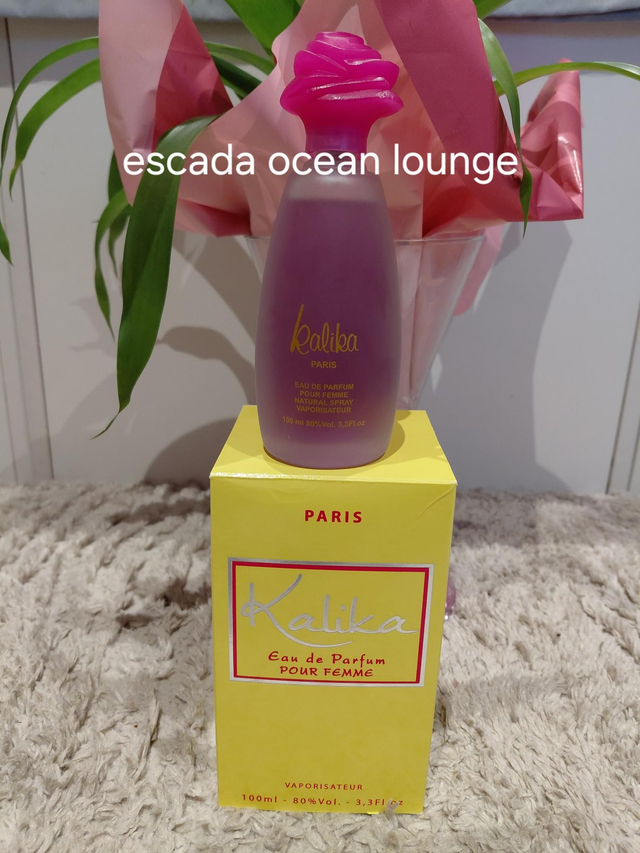 🌈 Parfum Femme Kalika (Escada Océan Lounge) – Eau de Parfum 100 ml | Frais, marin &amp; relaxant🌈
