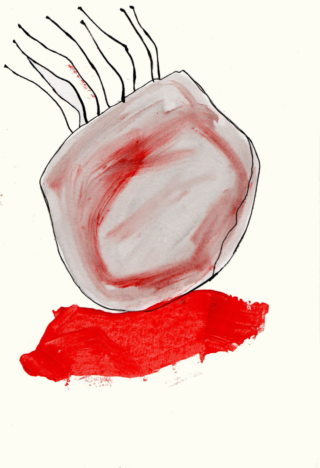 Encre originale et unique la couverture du livre « Les comptines du week-end ». Titre : Le Bataclan s'est tu