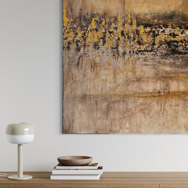 Alchimie - art abstrait contemporain- paysage abstrait - grand format