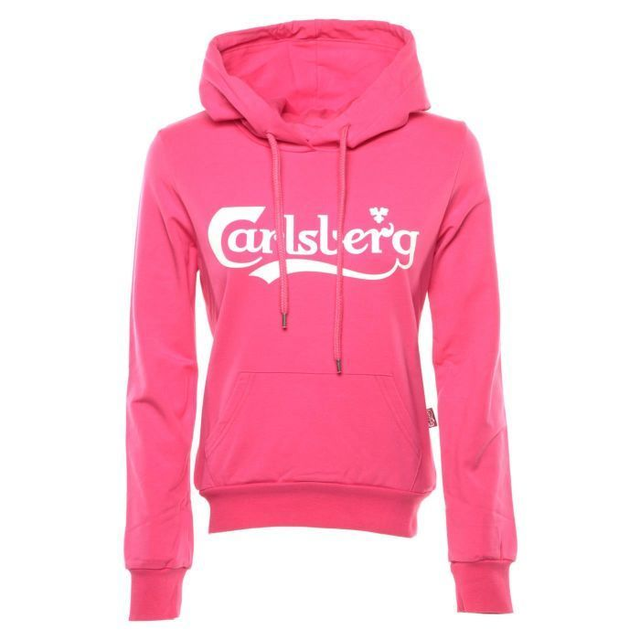 158906 - Carlsberg felpa cappuccio stampa frontale