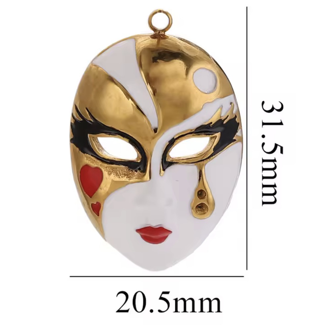 Charm maschera lacrima 