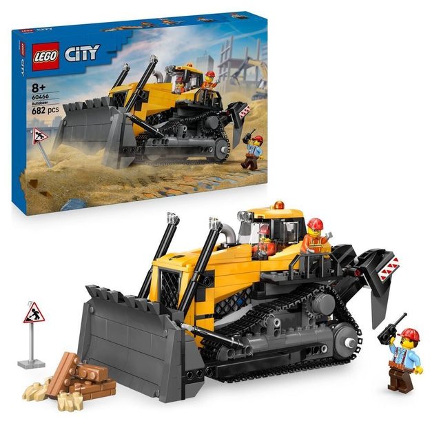 LEGO 60466 Gelber Bulldozer (ab 06/2025)