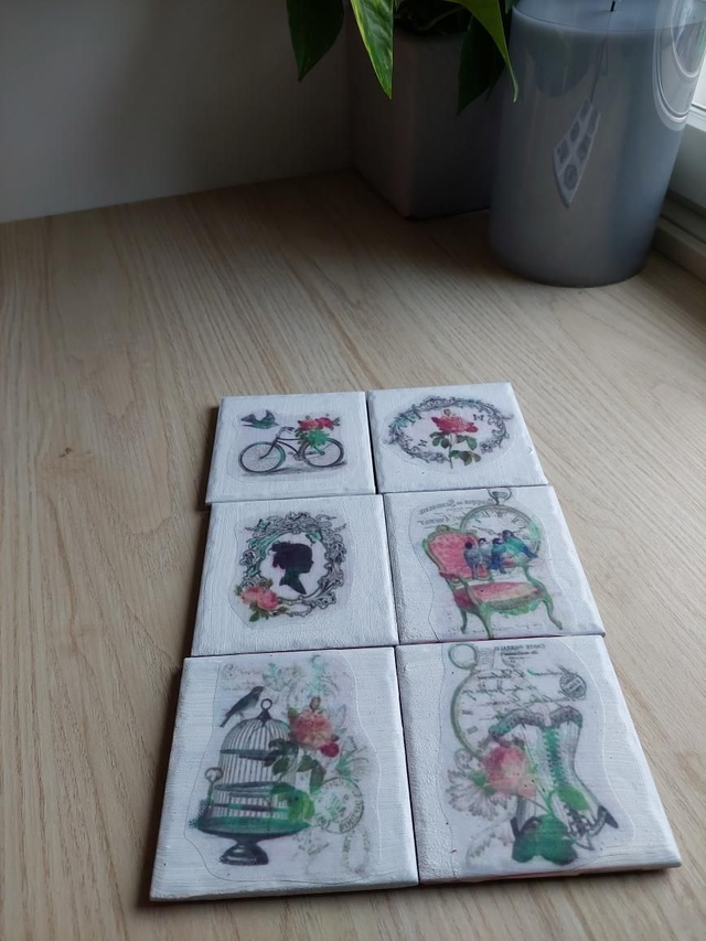 Lasinalunen chic 6kpl