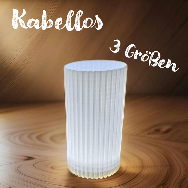 Kabellose Tischlampe Triangle / verschiedene Größen und Farben