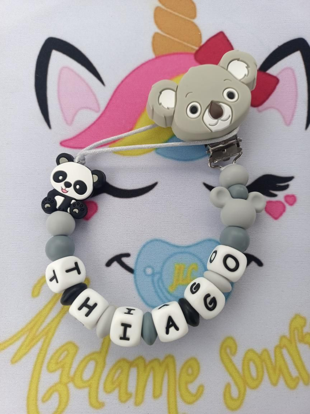 Attache Tétine Panda