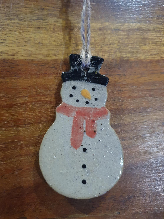 Snowman Christmas Bauble
