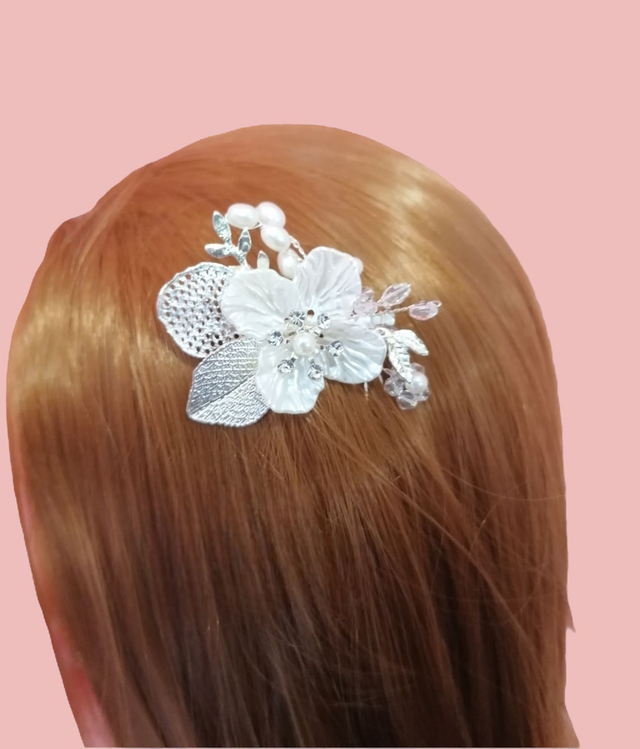 Peigne fleurs à cheveux