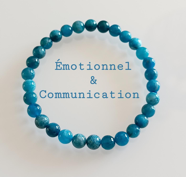 Apatite Bleue Foncé 