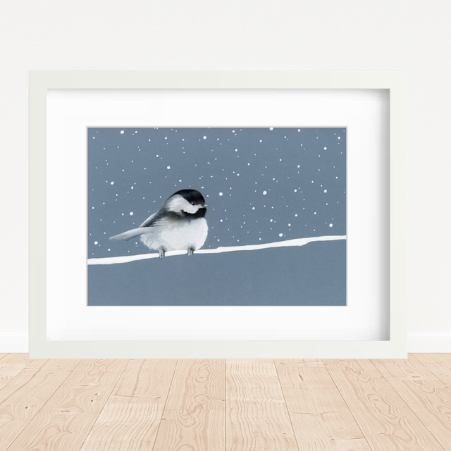 Mésange à tête noire N°1