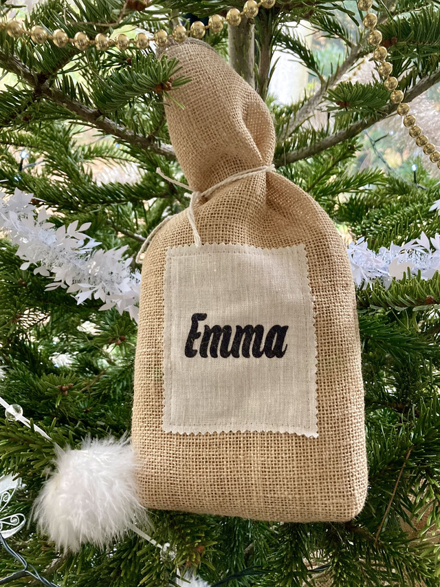 Pochon Personnalisable en toile de jute