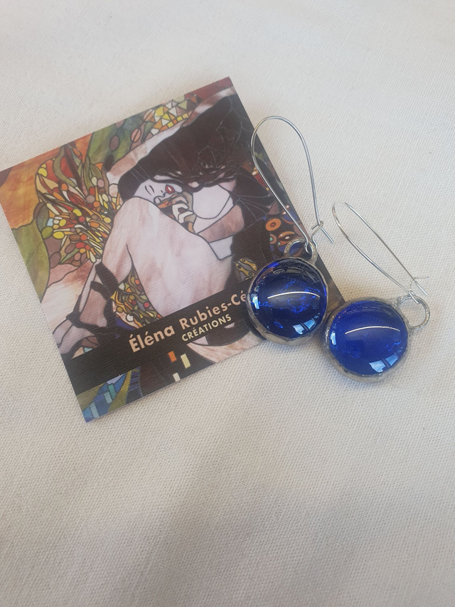 Gemme longue "Bleu tendre"